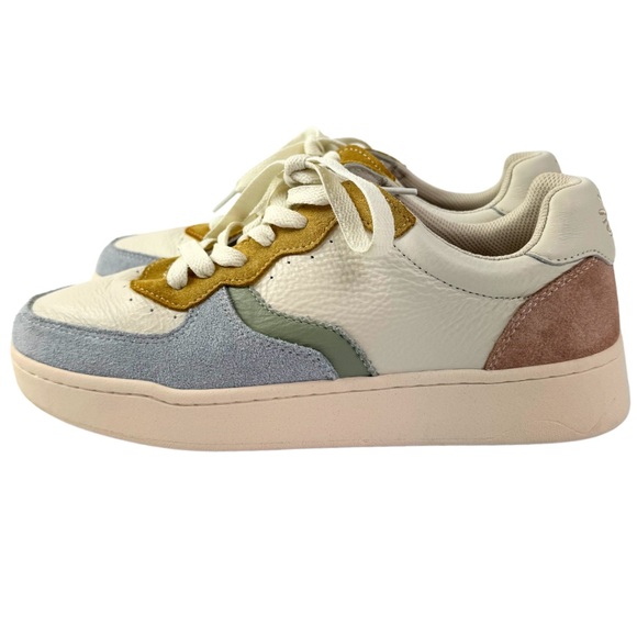 Soludos Women's Genuine Leather Roma Retro Sneaker Shoes - Size 9‎ - Picture 1 of 14